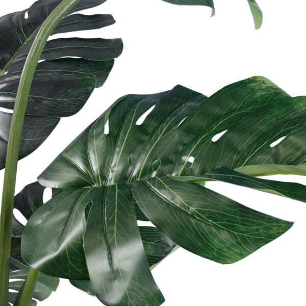 GloboStar® Artificial Garden MONSTERA PLANT 20003 - Τεχνητό Διακοσμητικό Φυτό Μονστέρα Υ150cm - Image 2