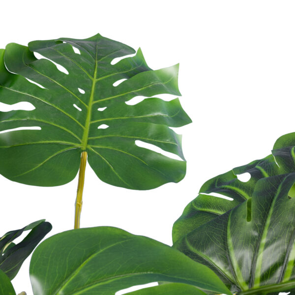 GloboStar® Artificial Garden MONSTERA PLANT 20004 - Τεχνητό Διακοσμητικό Φυτό Μονστέρα Υ140cm - Image 2