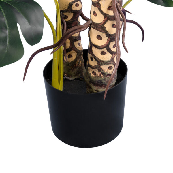 GloboStar® Artificial Garden MONSTERA PLANT 20004 - Τεχνητό Διακοσμητικό Φυτό Μονστέρα Υ140cm - Image 3