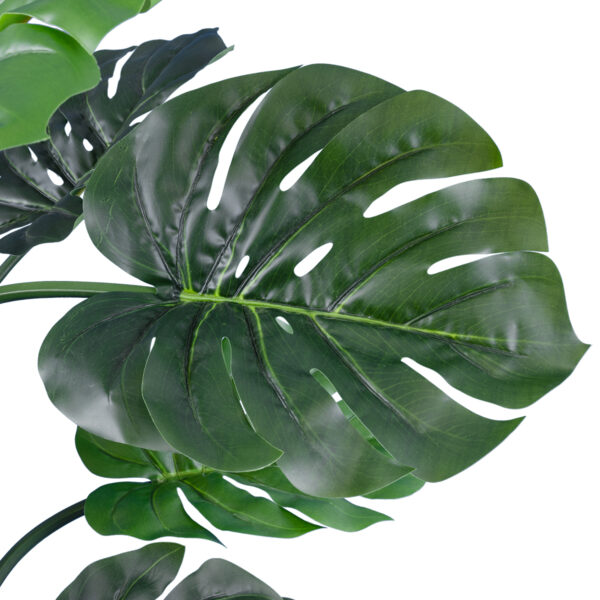 GloboStar® Artificial Garden MONSTERA PLANT 20005 - Τεχνητό Διακοσμητικό Φυτό Μονστέρα Υ110cm - Image 2