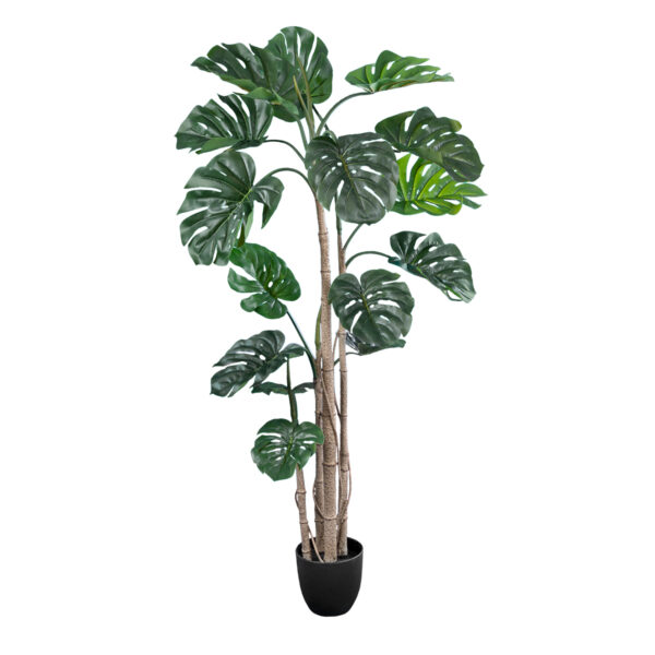 GloboStar® Artificial Garden MONSTERA PLANT 20006 - Τεχνητό Διακοσμητικό Φυτό Μονστέρα Υ150cm