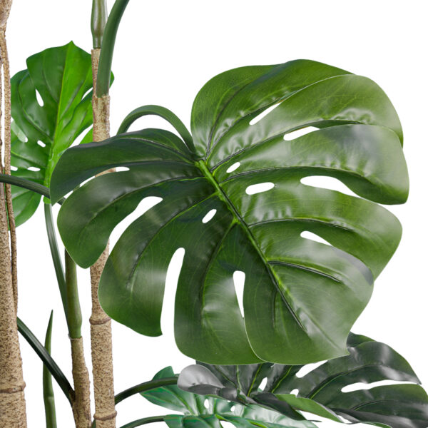 GloboStar® Artificial Garden MONSTERA PLANT 20006 - Τεχνητό Διακοσμητικό Φυτό Μονστέρα Υ150cm - Image 2