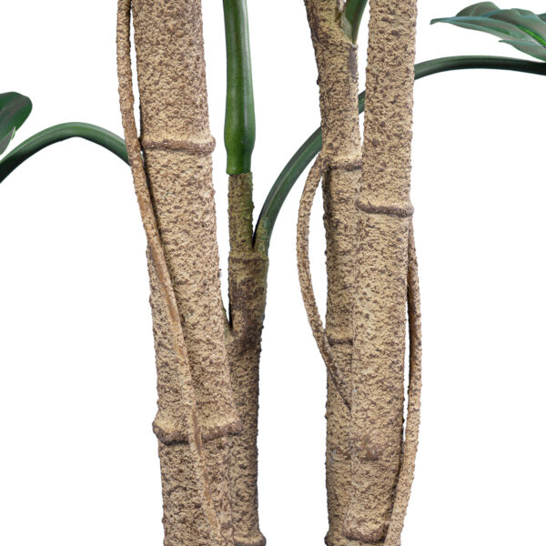 GloboStar® Artificial Garden MONSTERA PLANT 20006 - Τεχνητό Διακοσμητικό Φυτό Μονστέρα Υ150cm - Image 3