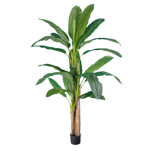 GloboStar® Artificial Garden BANANA TREE 20018 - Τεχνητό Διακοσμητικό Φυτό Μπανανιά - Μπανανόδεντρο Υ240cm