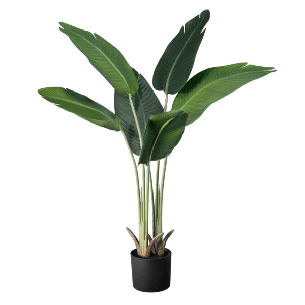 GloboStar® Artificial Garden STRELITZIA 20024 Τεχνητό Διακοσμητικό Φυτό  Στρελίτσια - Πουλί του Παραδείσου Υ90cm