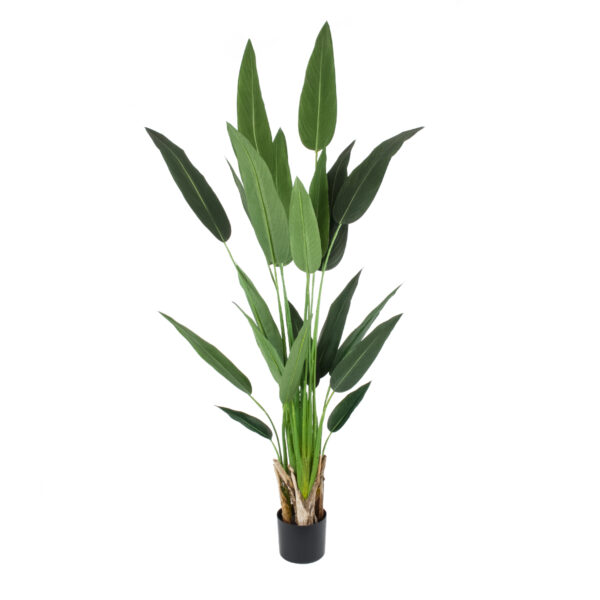 GloboStar® Artificial Garden STRELITZIA 20030 Τεχνητό Διακοσμητικό Φυτό  Στρελίτσια - Πουλί του Παραδείσου Υ180cm