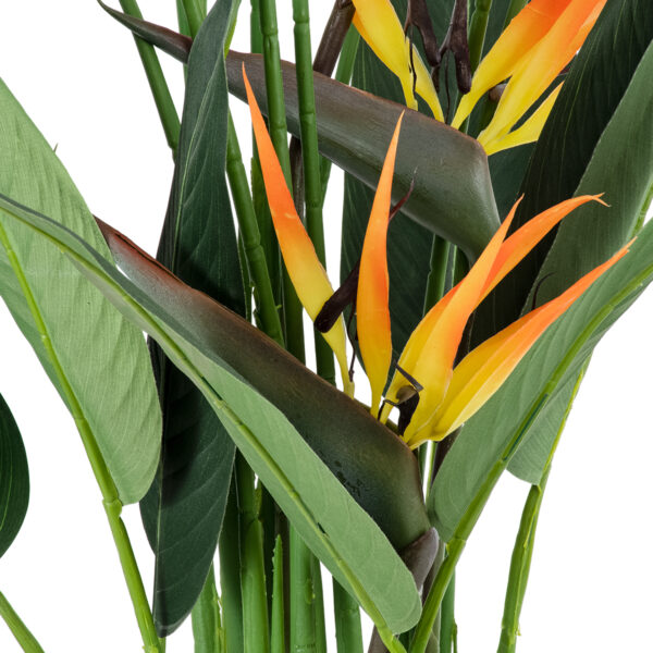 GloboStar® Artificial Garden STRELITZIA REGINAE 20033 Τεχνητό Διακοσμητικό Φυτό Στρελίτσια - Πουλί του Παραδείσου Υ180cm - Image 3