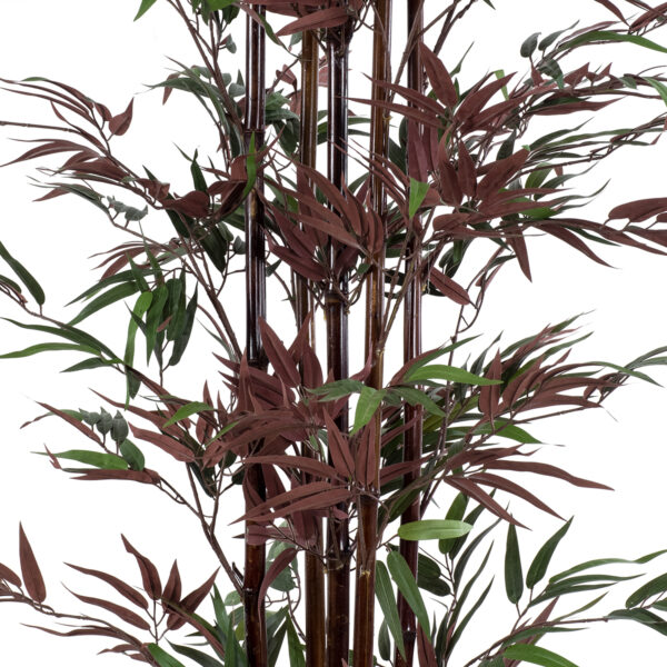 GloboStar® Artificial Garden BLOODLEAF BAMBOO 20039 Τεχνητό Διακοσμητικό Φυτό Αιματόφυλλο Μπαμπού Υ170cm - Image 2