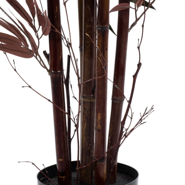 GloboStar® Artificial Garden BLOODLEAF BAMBOO 20039 Τεχνητό Διακοσμητικό Φυτό Αιματόφυλλο Μπαμπού Υ170cm - Image 3