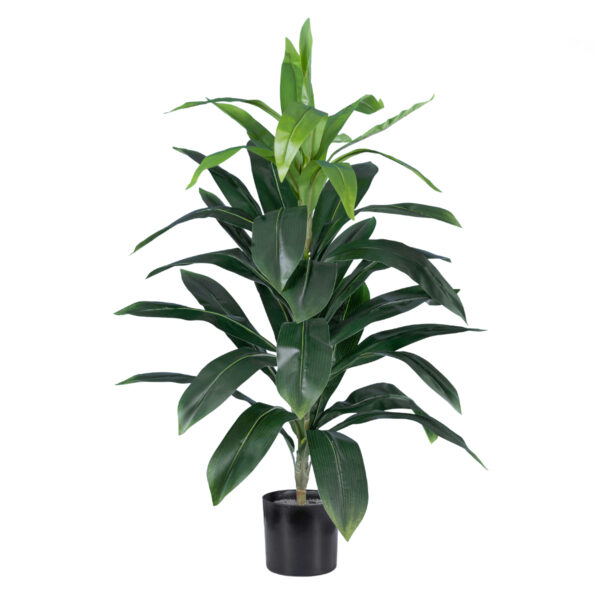 GloboStar® Artificial Garden DRACAENA SILK 20042 - Τεχνητό Διακοσμητικό Φυτό Δράκαινα Υ90cm