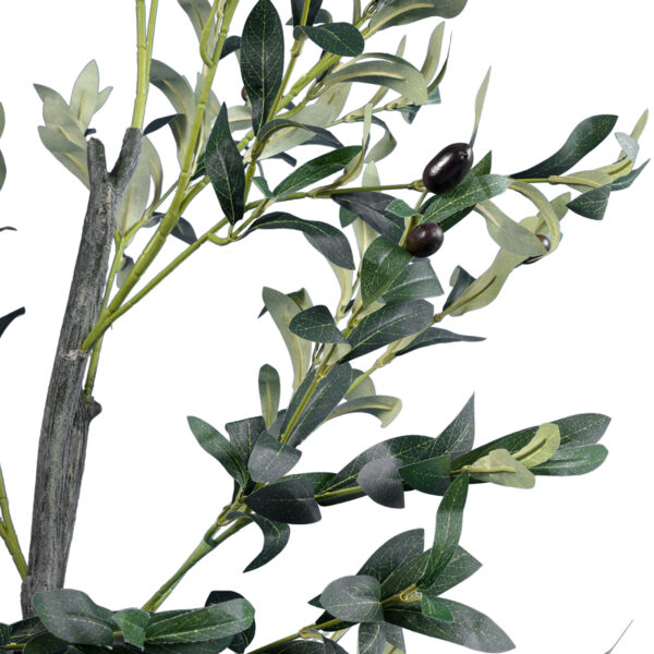 GloboStar® Artificial Garden OLIVE TREE 20053 Τεχνητό Διακοσμητικό Φυτό Ελιά Υ120cm - Image 2