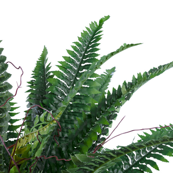 GloboStar® Artificial Garden FERN 20058 Τεχνητό Διακοσμητικό Φυτό Φτέρη Υ40cm - Image 2