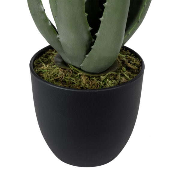 GloboStar® Artificial Garden ALOE 20064 Τεχνητό Διακοσμητικό Φυτό Αλόη Υ38cm - Image 3