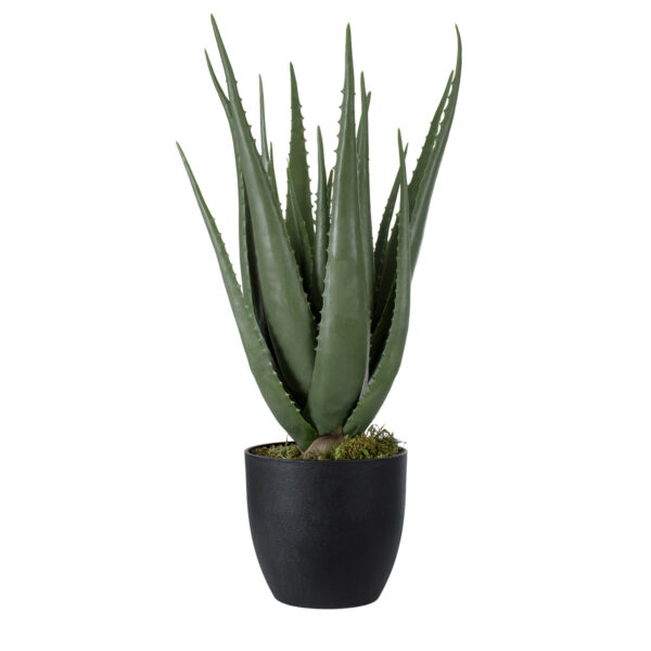 GloboStar® Artificial Garden ALOE 20066 Τεχνητό Διακοσμητικό Φυτό Αλόη Υ65cm