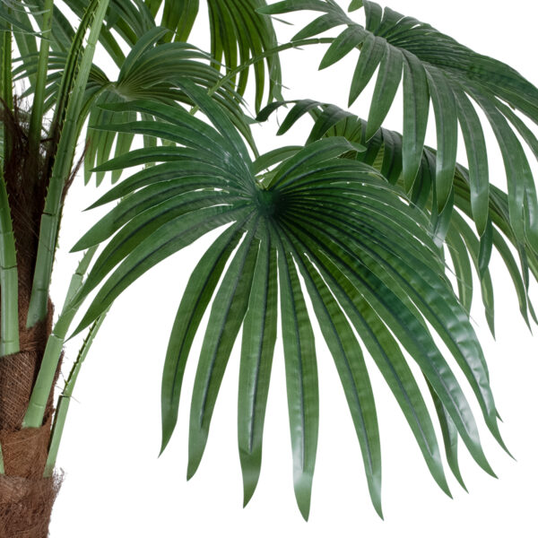 GloboStar® Artificial Garden PALM TREE 20086 Τεχνητό Διακοσμητικό Φυτό Φοινικόδεντρο Βεντάλια Υ300cm - Image 2