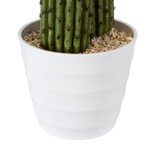 GloboStar® Artificial Garden CARNEGIEA CACTUS 20100 Τεχνητό Διακοσμητικό Φυτό Κάκτος Σαγκουάρο Υ63cm - Image 3