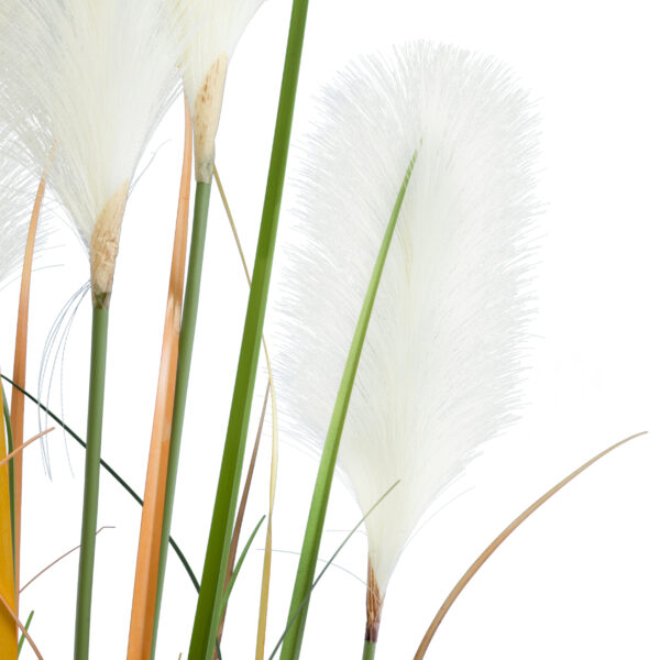 GloboStar® Artificial Garden PAMPAS GRASS 20105 Τεχνητό Διακοσμητικό Φυτό Γρασίδι της Πάμπας Υ150cm - Image 2