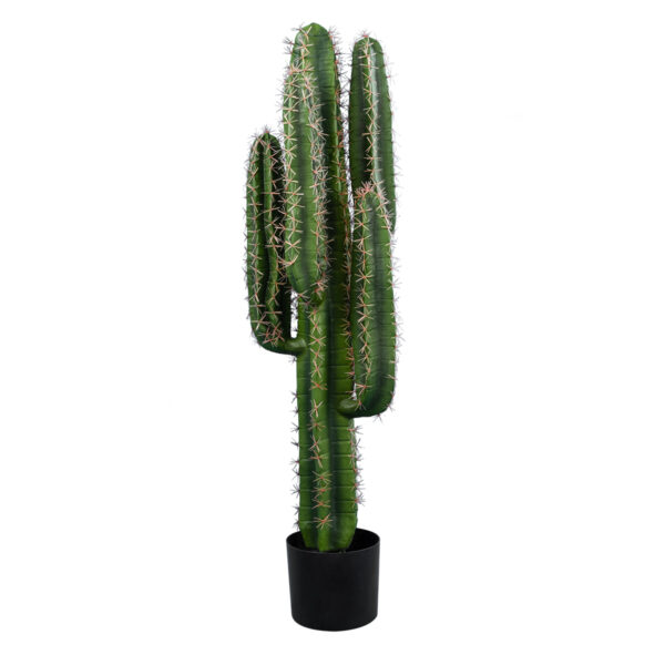 GloboStar® Artificial Garden PACHYCEREUS CACTUS 20127 Τεχνητό Διακοσμητικό Φυτό Κάκτος Παχυκηρίος Υ110cm