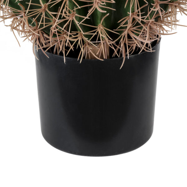 GloboStar® Artificial Garden FEROCACTUS 20136 Τεχνητό Διακοσμητικό Φυτό Φερόκακτος Υ55cm - Image 4