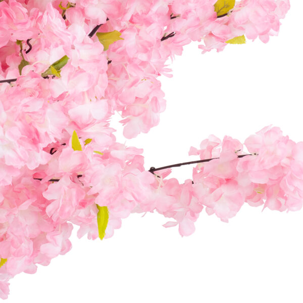 GloboStar® Artificial Garden PINK CHERRY BLOSSOM TREE 20140 Τεχνητό Διακοσμητικό Δέντρο Ροζ Κερασιά Υ160cm - Image 2