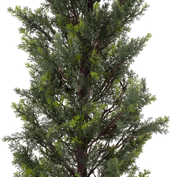 GloboStar® Artificial Garden LEMON CYPRESS 20151 Τεχνητό Διακοσμητικό Φυτό Λεμονόκυπάρισσο Υ120cm - Image 3