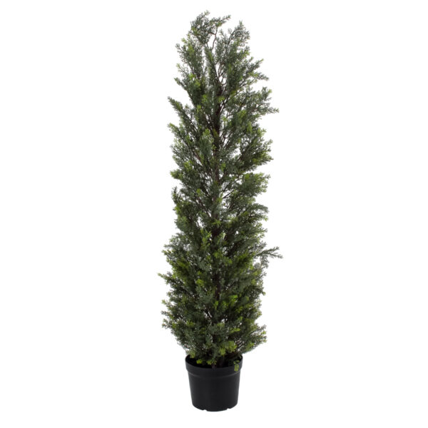 GloboStar® Artificial Garden LEMON CYPRESS 20152 Τεχνητό Διακοσμητικό Φυτό Λεμονόκυπάρισσο Υ150cm