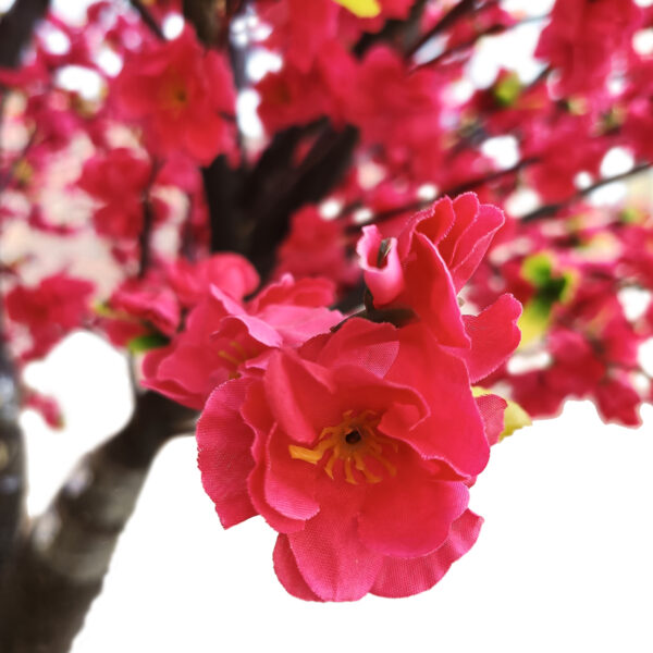 GloboStar® Artificial Garden PEACH BLOSSOM TREE 20168 Τεχνητό Διακοσμητικό Δέντρο Ανθισμένη Ροδακινιά Υ300cm - Image 2