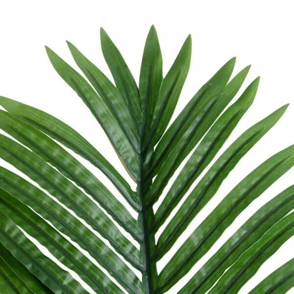 GloboStar® Artificial Garden ARECA PALM LEAF 20176 - Τεχνητό Διακοσμητικό Φύλο Φοινικόδεντρου Αρέκα Π45 x Υ125cm - Image 2