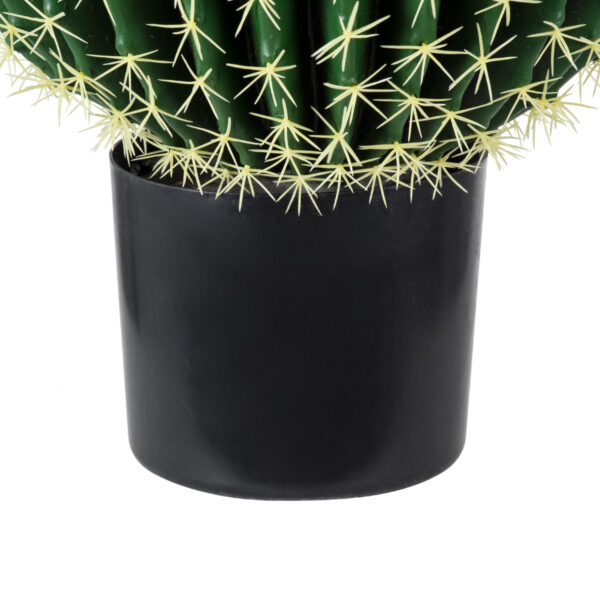 GloboStar® Artificial Garden FEROCACTUS 20191 Τεχνητό Διακοσμητικό Φυτό Φερόκακτος Υ50cm - Image 4