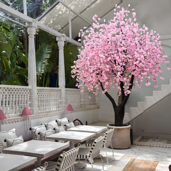 GloboStar® Artificial Garden CHERRY BLOSSOM TREE 20212 Τεχνητό Διακοσμητικό Δέντρο Άνθος Κερασιάς Υ300cm - Image 5