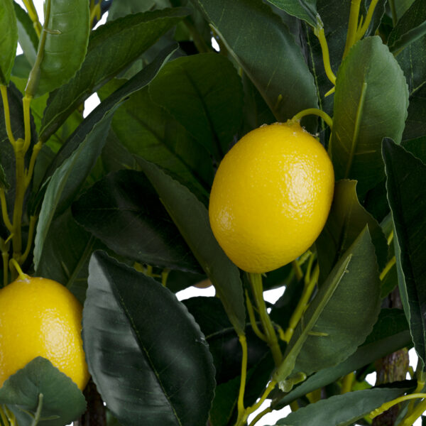 GloboStar® Artificial Garden LEMON TREE 20213 Τεχνητό Διακοσμητικό Δέντρο Λεμονιά Υ120cm - Image 2