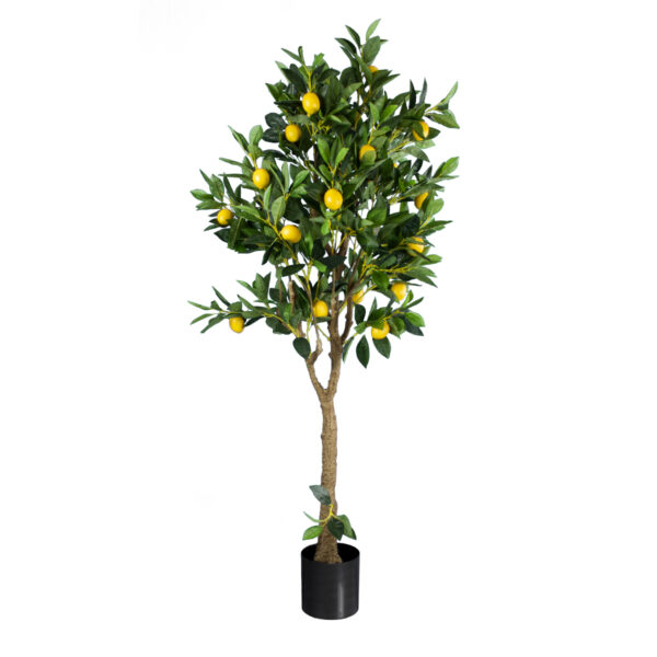 GloboStar® Artificial Garden LEMON TREE 20214 Τεχνητό Διακοσμητικό Δέντρο Λεμονιά Υ165cm