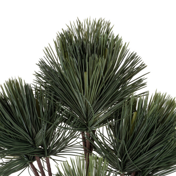 GloboStar® Artificial Garden PINUS MASSONIANA BRANCH 20219 Τεχνητό Διακοσμητικό Κλαδί Πεύκου Π50 x Υ70cm - Image 2