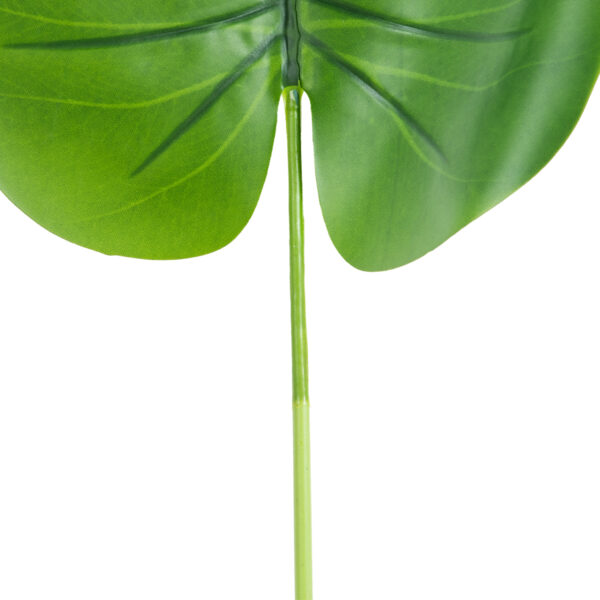 GloboStar® Artificial Garden MONSTERA LEAF 20223 - Τεχνητό Διακοσμητικό Φύλο Μονστέρας Π16 x Υ76cm - Image 3