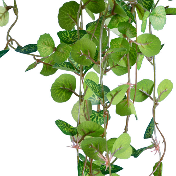 GloboStar® Artificial Garden IVY HANGING BRANCH 20237 Τεχνητό Διακοσμητικό Κρεμαστό Φυτό Κισσός Υ75cm - Image 2