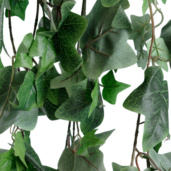 GloboStar® Artificial Garden IVY HANGING BRANCH 20241 Τεχνητό Διακοσμητικό Κρεμαστό Φυτό Κισσός Υ130cm - Image 2