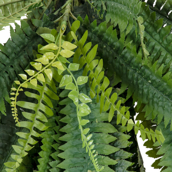 GloboStar® Artificial Garden FERN HANGING BRANCH 20247 Τεχνητό Διακοσμητικό Κρεμαστό Φυτό Φτέρη Υ120cm - Image 2