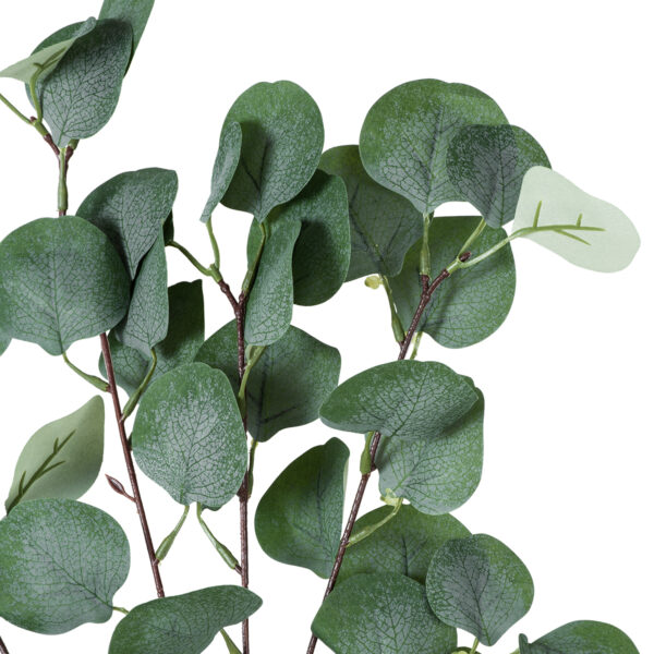 GloboStar® Artificial Garden EUCALYPTUS BRANCH 20258 Τεχνητό Διακοσμητικό Κλαδί Ευκάλυπτου Π27 x Υ93cm - Image 2