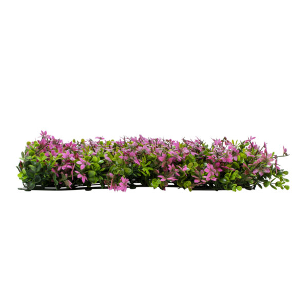 GloboStar® Artificial Garden CYPHEA HYSSOPIFOLIA 20350 Τεχνητό Διακοσμητικό Πάνελ Λουλουδιών - Κάθετος Κήπος σύνθεση Άνθος Κουφέας Μ50 x Π50 x Υ11cm - Image 2