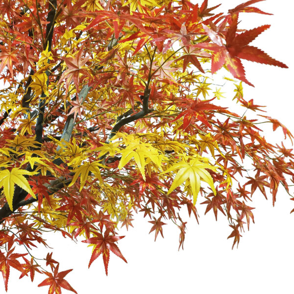 GloboStar® Artificial Garden AUTUMN MAPLE TREE 20360 Τεχνητό Διακοσμητικό Δέντρο Φθινοπωρινός Σφένδαμος Υ350cm - Image 2