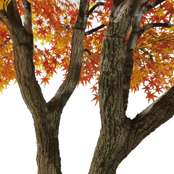 GloboStar® Artificial Garden AUTUMN MAPLE TREE 20360 Τεχνητό Διακοσμητικό Δέντρο Φθινοπωρινός Σφένδαμος Υ350cm - Image 3