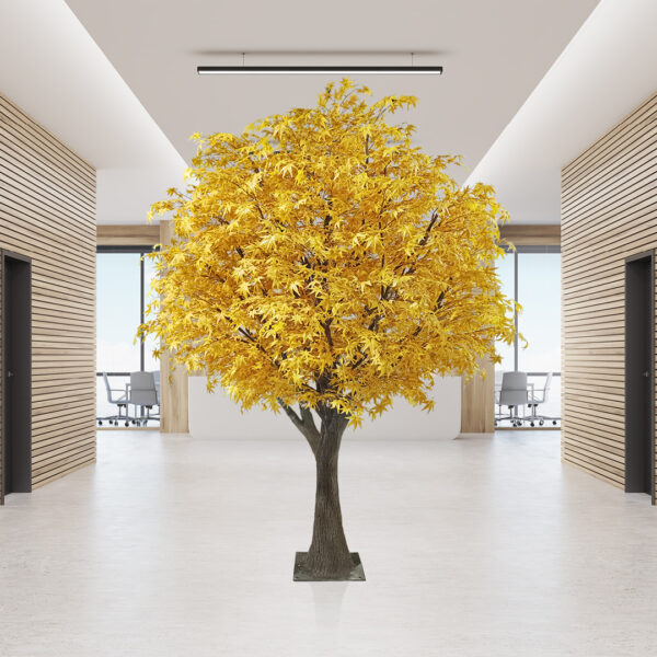 GloboStar® Artificial Garden WINTER MAPLE TREE 20364 Τεχνητό Διακοσμητικό Δέντρο Χειμωνιάτικος Σφένδαμος Υ350cm - Image 7