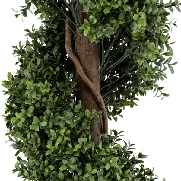 GloboStar® Artificial Garden BUXUS SPIRAL 20401 Τεχνητό Διακοσμητικό Φυτό Σπιράλ Πυξός Υ150cm - Image 3