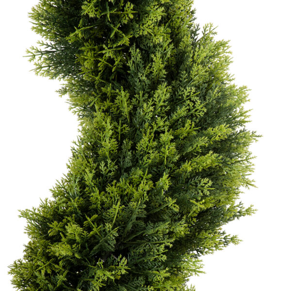 GloboStar® Artificial Garden LEMON CYPRESS SPIRAL 20408 Τεχνητό Διακοσμητικό Φυτό Λεμονόκυπάρισσο Υ150cm - Image 2