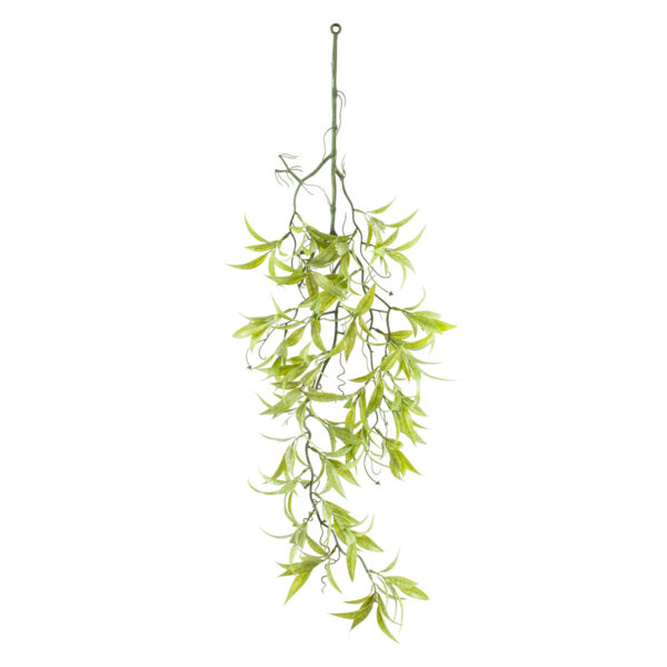 GloboStar® Artificial Garden SALIX MATSUDANA HANGING BRANCH 20414 Τεχνητό Διακοσμητικό Κρεμαστό Φυτό Ιτέα Υ80cm