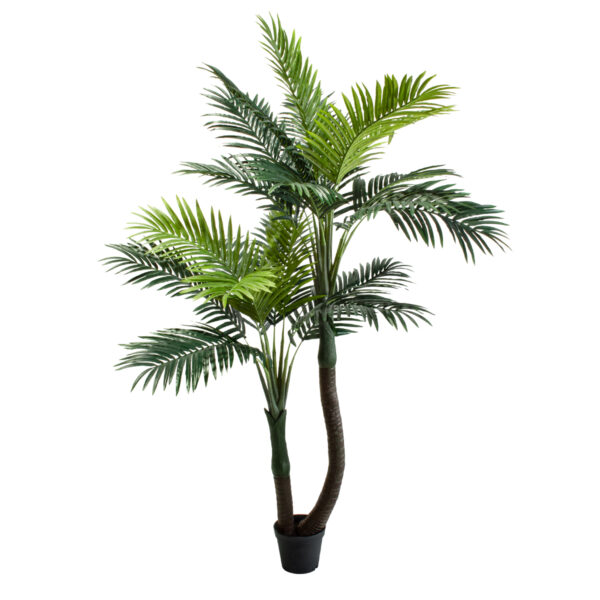 GloboStar® Artificial Garden ARECA PALM TREE 20421 - Τεχνητό Διακοσμητικό Φυτό Φοινικόδεντρο Αρέκα Υ260cm