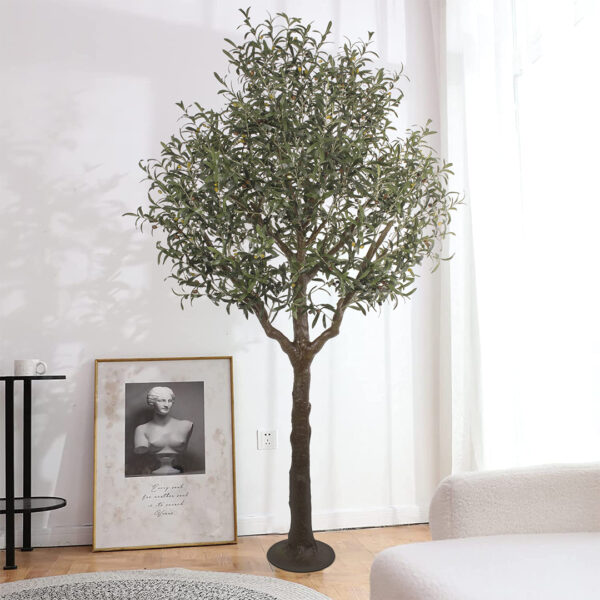 GloboStar® Artificial Garden OLIVE TREE 20425 Τεχνητό Διακοσμητικό Δέντρο Ελιά Υ220cm - Image 8