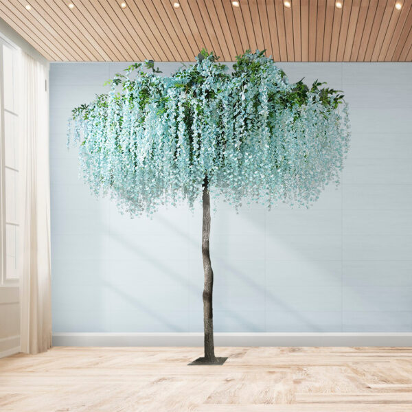 GloboStar® Artificial Garden WISTERIA FLOWER TREE 20433 Τεχνητό Διακοσμητικό Δέντρο Βιστερία Υ340cm - Image 6