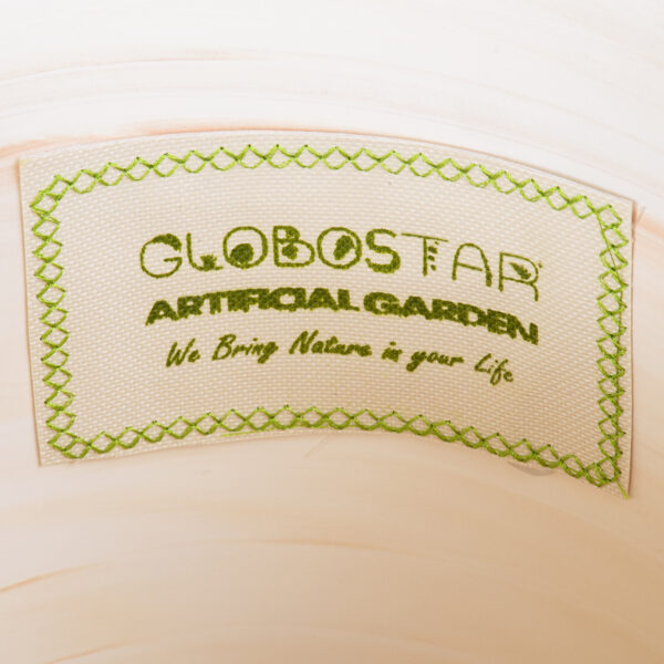 GloboStar® Artificial Garden LINDOS 20450 Πήλινο Κεραμικό Κασπώ Γλάστρα - Flower Pot Απαλό Ροζ Φ20cm x Υ20cm - Image 8