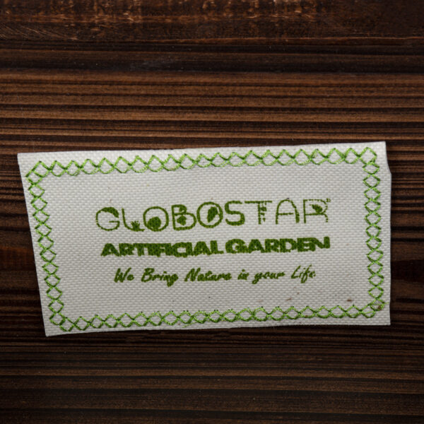 GloboStar® Artificial Garden ANTIPAXOS 20476 Επιτοίχιο Ξύλινο Κασπώ Γλάστρα - Flower Pot Καφέ Φ38cm x Υ45cm - Image 8